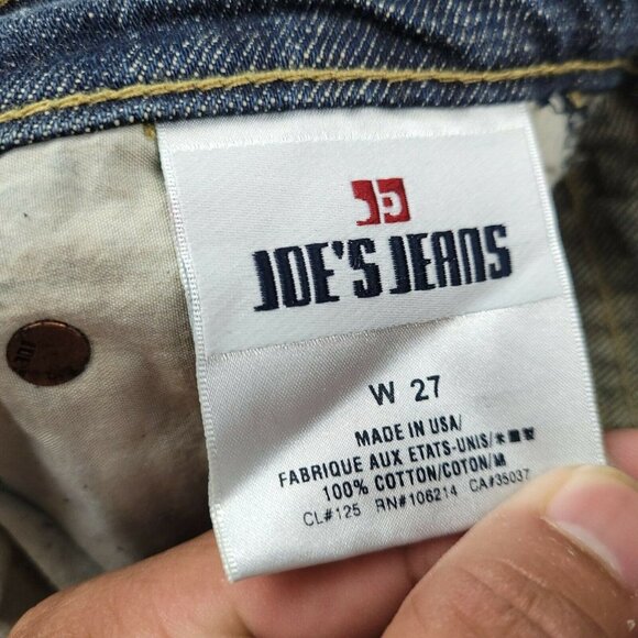 Joe's Jeans The Rocker Skinny Flare Denim Jeans Size 27 (30x31) NWT - Picture 10 of 13